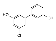 3-chloro-5-(3-hydroxyphenyl)phenol结构式