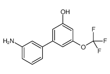 3-(3-aminophenyl)-5-(trifluoromethoxy)phenol Structure