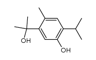 2-Isopropyl-5-hydroxyisopropyl-2-methylphenol Structure