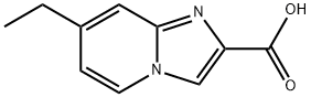 7-Ethylimidazo[1,2-a]pyridine-2-carboxylic acid结构式