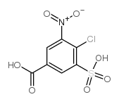 4-Chlor-3-nitro-5-sulfobenzoesure structure