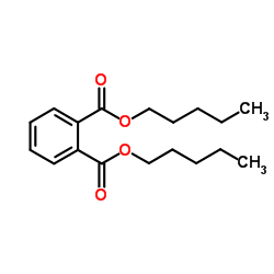 Di-n-Amyl phthalate Structure