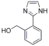 [2-(1H-IMIDAZOL-2-YL)-PHENYL]-METHANOL结构式