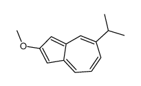 2-methoxy-5-propan-2-ylazulene Structure