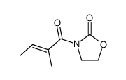 N-tigloylisoxazolidinone结构式