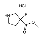 3-氟吡咯烷-3-羧酸甲酯盐酸盐图片