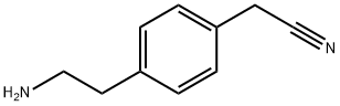 [4-(2-Amino-ethyl)-phenyl]-acetonitrile结构式