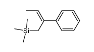 [(Z)-3-methyl-2-phenylallyl]trimethylsilane Structure