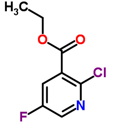 Ethyl 2-chloro-5-fluoronicotinate Structure