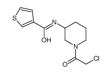 噻吩-3-羧酸[1-(2-氯-乙酰基)-哌啶-3-基]-酰胺图片