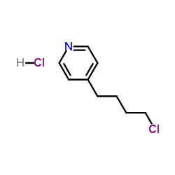 4-(4-氯丁基)吡啶盐酸盐结构式