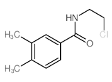 Benzamide,N-(2-chloroethyl)-3,4-dimethyl- Structure
