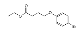 4-(4-溴苯氧基)丁酸乙酯结构式