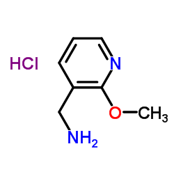 (2-Methoxypyridin-3-yl)Methanamine hydrochloride Structure
