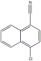 4-chloro-1-naphthonitrile Structure