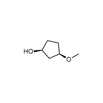 (1S,3R)-rel-3-Methoxycyclopentan-1-ol Structure