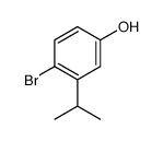 4-BROMO-3-ISOPROPYLPHENOL Structure