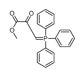 methyl 2-oxo-3-(triphenyl-λ5-phosphanylidene)propanoate结构式