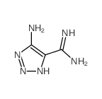 1H-1,2,3-Triazole-4-carboximidamide,5-amino-结构式