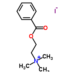 苯甲酰碘化胆碱结构式