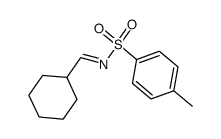 N-(cyclohexylmethylene)-4-methylbenzenesulfonamide Structure