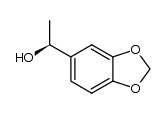 (S)-1-[3,4-(methylenedioxy)phenyl]-1-ethanol Structure