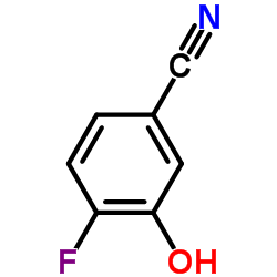 4-Fluoro-3-hydroxybenzonitrile structure