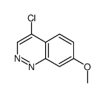 4-chloro-7-methoxycinnoline Structure