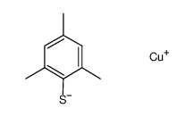 2,4,6-trimethyl-thiophenolatocopper(I)结构式
