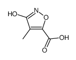 3-hydroxy-4-methylisoxazole-5-carboxylic acid Structure