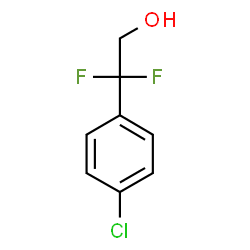 2-(4-chlorophenyl)-2,2-difluoroethan-1-ol Structure