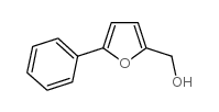 (5-phenylfuran-2-yl)methanol structure