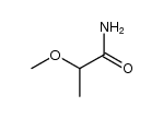 2-methoxy-propionic acid amide结构式