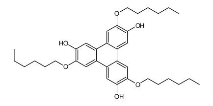 3,7,11-trihexoxytriphenylene-2,6,10-triol Structure