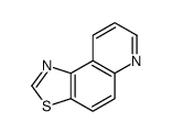 (8CI,9CI)-噻唑并[4,5-f]喹啉结构式