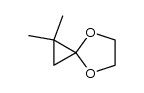 1,1-dimethyl-4,7-dioxa-spiro[2.4]heptane结构式