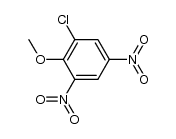 5-chloro-4-methoxy-1,3-dinitrobenzene Structure