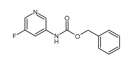 3-fluoro-5-benzyloxycarbonylaminopyridine Structure