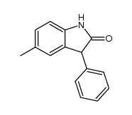 5-methyl-3-phenylindolin-2-one Structure