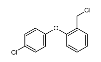 4-chloro-2'-chloromethyldiphenyl ether结构式
