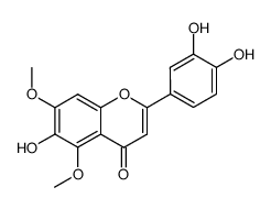 pedalitin 5-methyl ether结构式