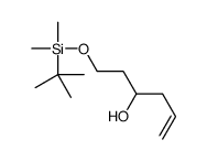 1-[tert-butyl(dimethyl)silyl]oxyhex-5-en-3-ol Structure