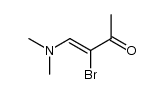 1-dimethylamino-2-bromo-1-buten-3-one Structure