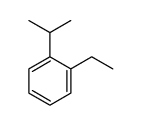 1-ethyl-2-propan-2-ylbenzene结构式