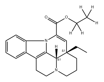 Vinpocetine-d5 Structure