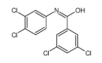 3,5-dichloro-N-(3,4-dichlorophenyl)benzamide结构式