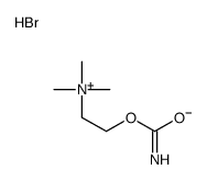 2-carbamoyloxyethyl(trimethyl)azanium,bromide结构式