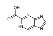 Purine-2-carboxylic acid (8CI) structure
