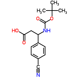 3-N-Boc-3-(4-cyanophenyl)propionic acid picture