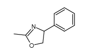 2-methyl-4-phenyl-4,5-dihydrooxazole结构式